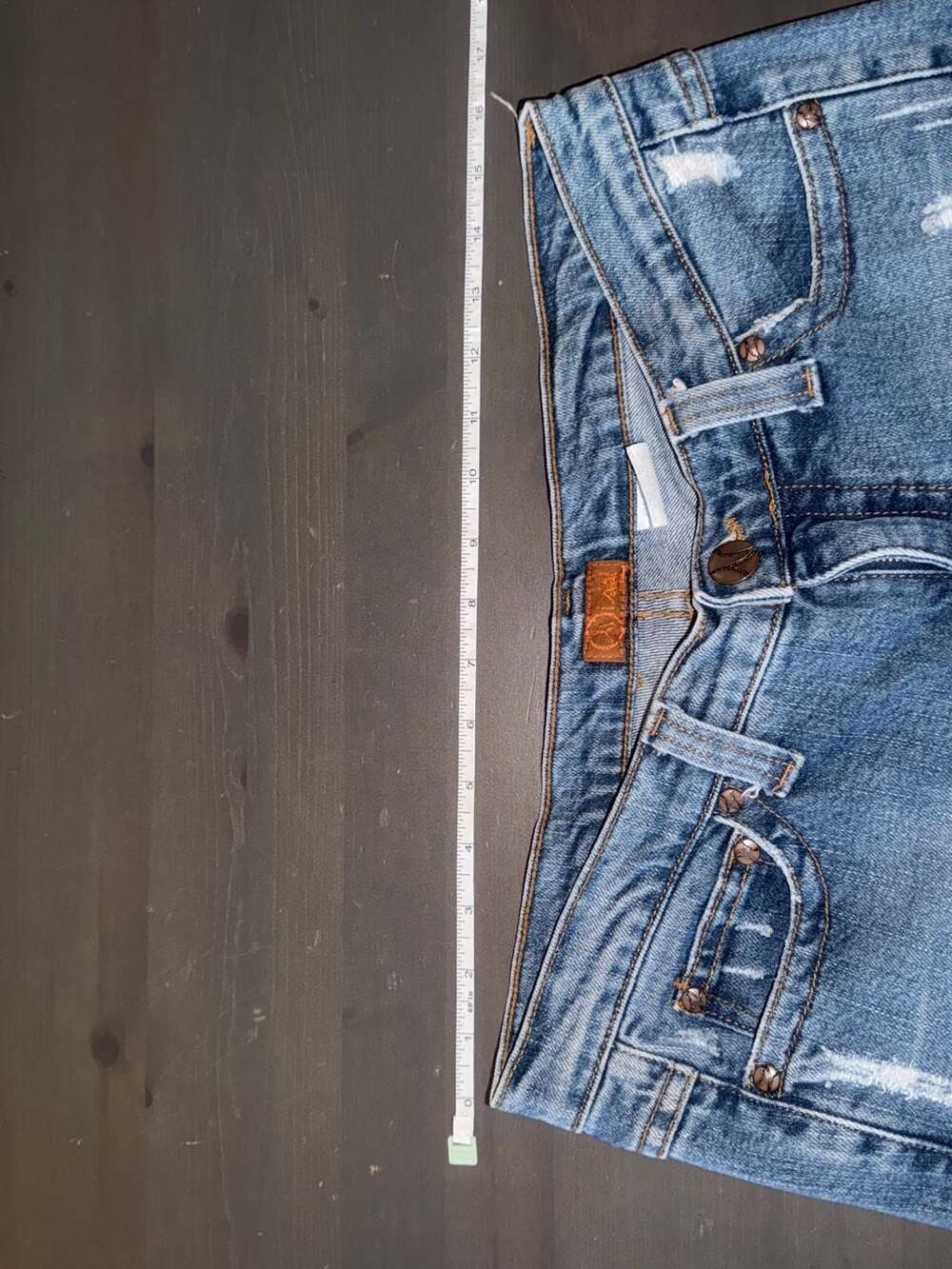 Nissi Distressed Bootcut Jeans